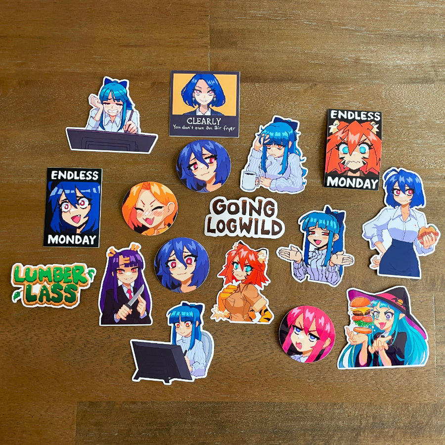 Penny Headache Sticker