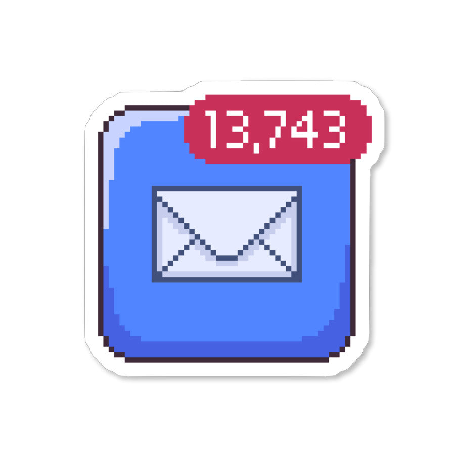 Email Sticker Link Email Icon Sticker – hcnone shop