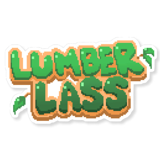 Lumber Lass Sticker