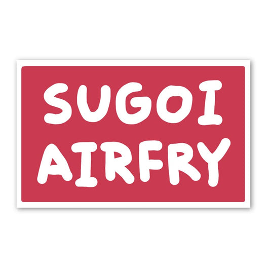 Sugoi Airfry Sticker